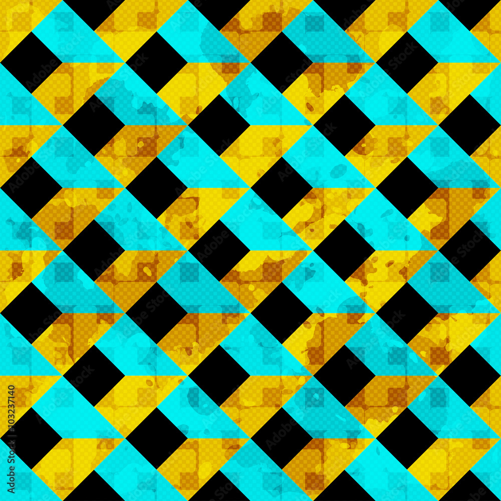 Tapeta beautiful colored polygons