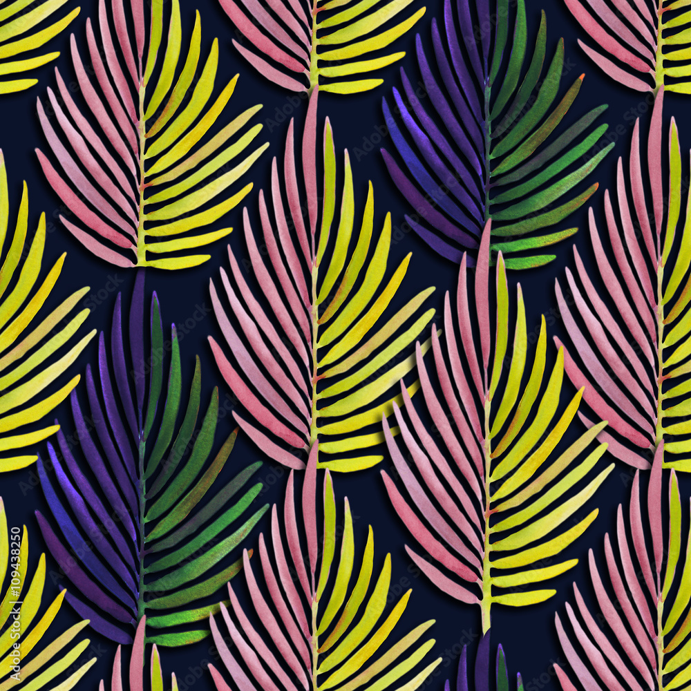 Tapeta Seamless watercolor pattern