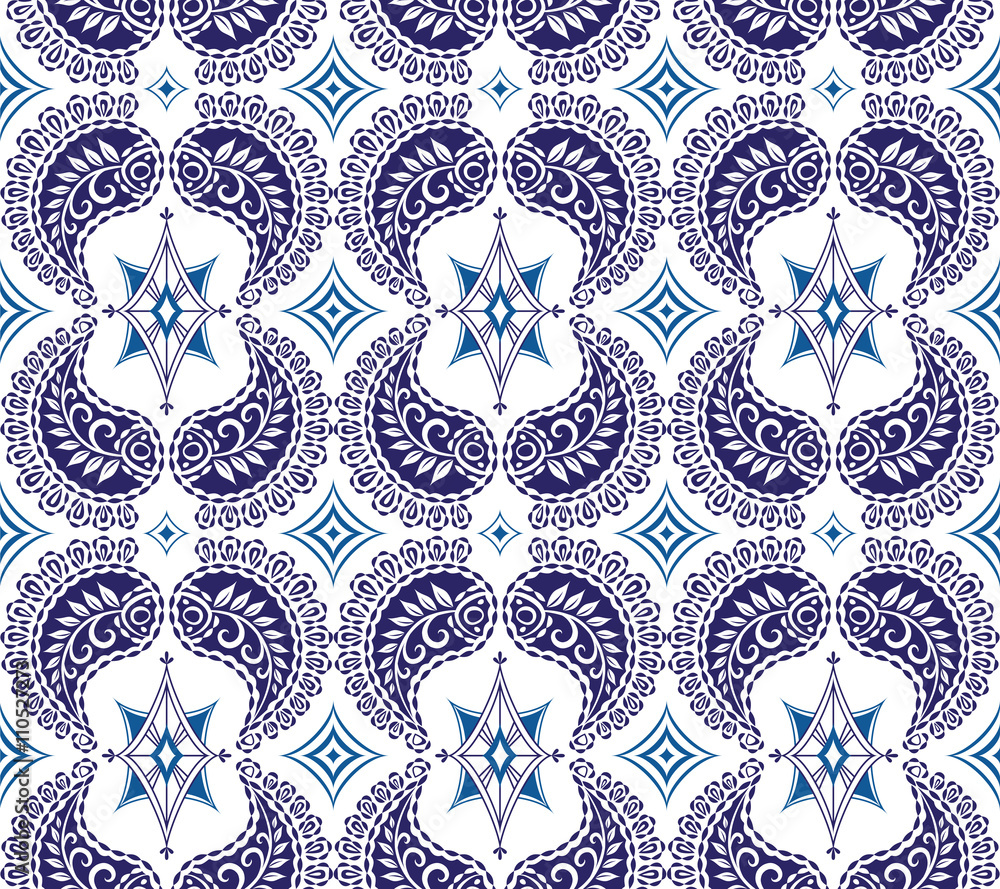 Fototapeta seamless vintage pattern