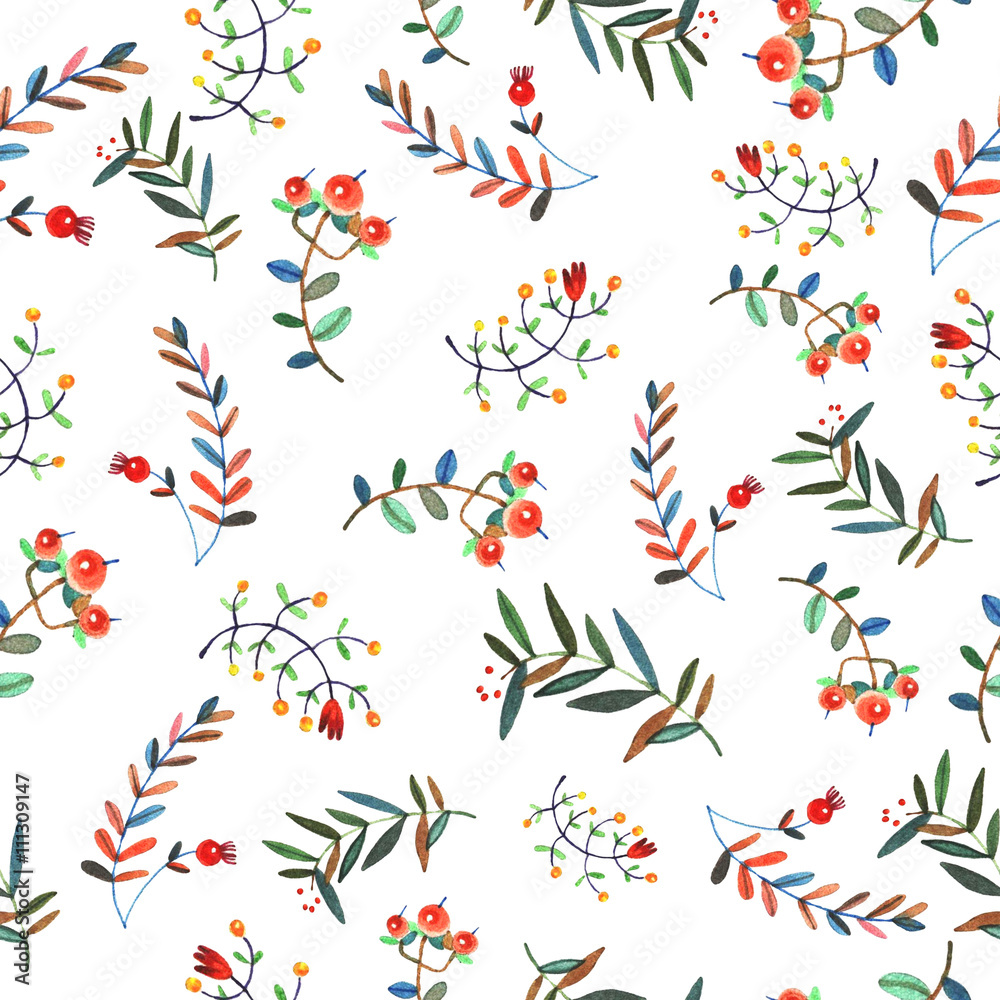 Tapeta floral seamless pattern
