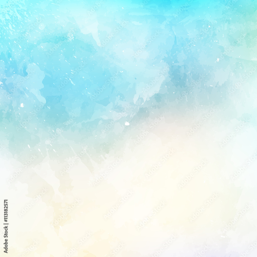Obraz Tryptyk Watercolor texture background