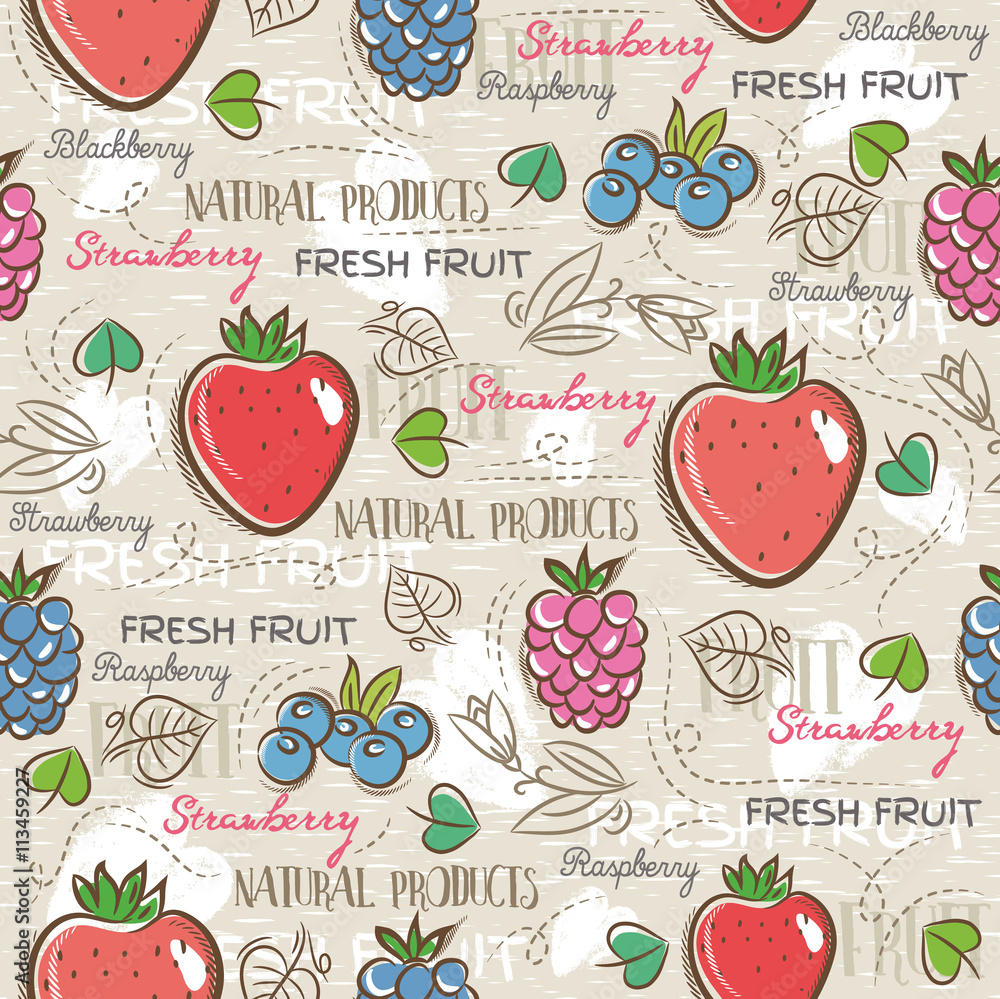 Tapeta Background with  strawberry,