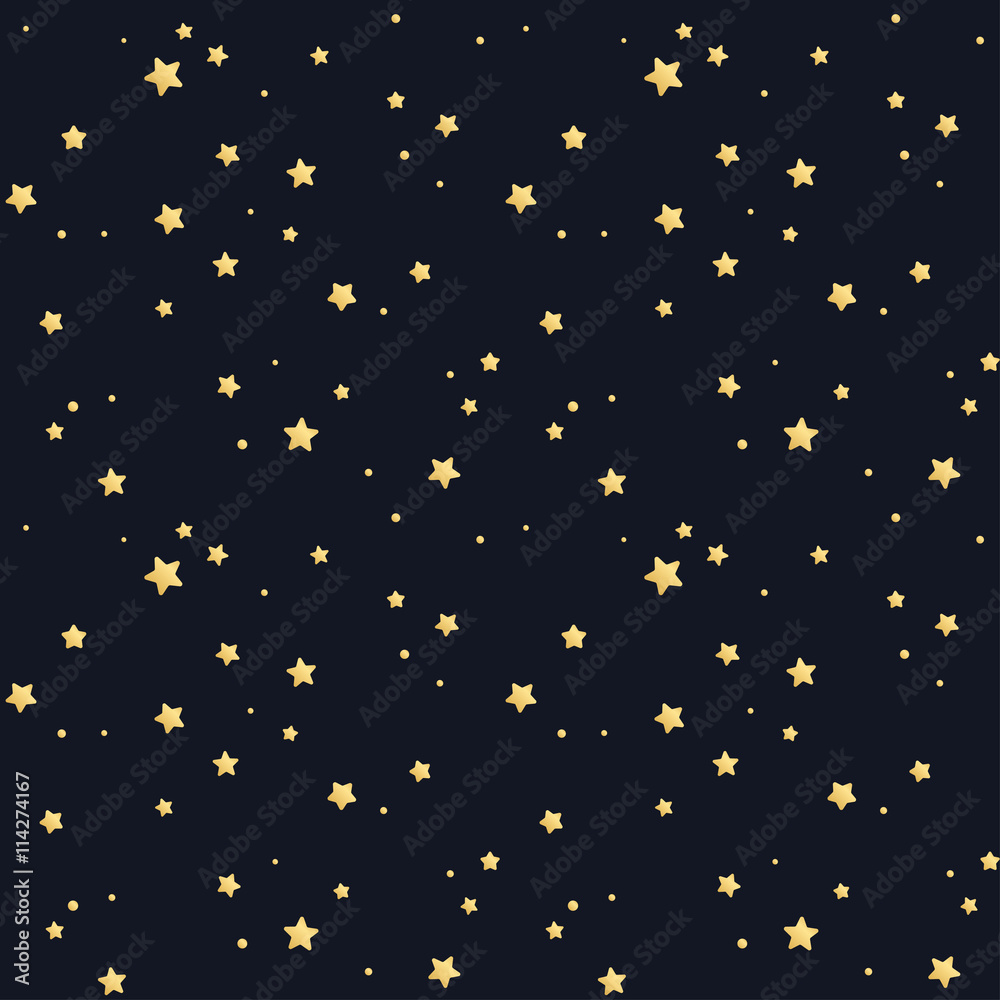 Tapeta Seamless star pattern