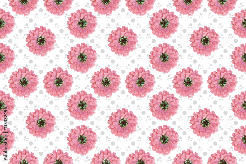 Tapeta Seamless Floral pattern with