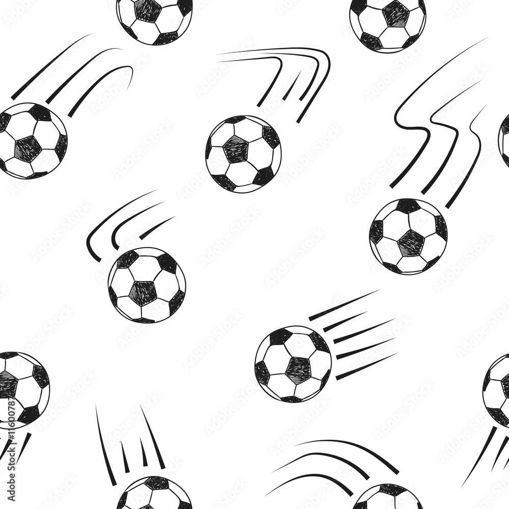 Tapeta Seamless pattern with doodle