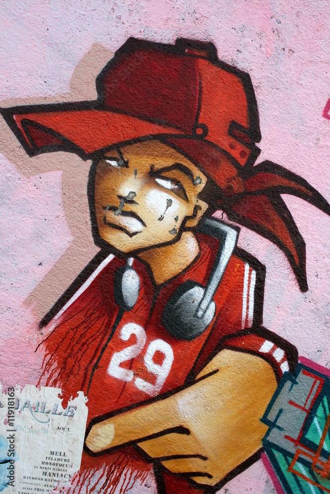 Obraz Kwadryptyk graffiti,tag,rap,art,