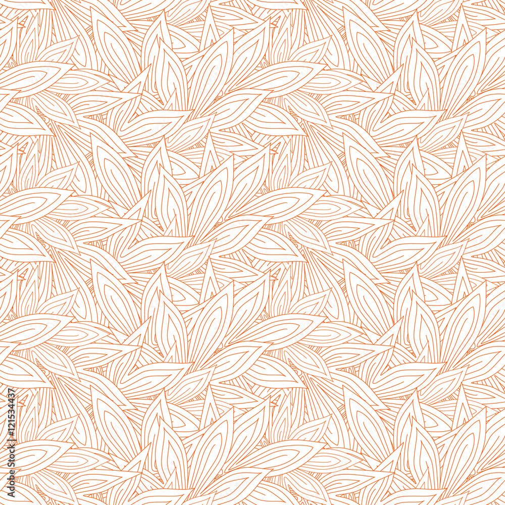 Tapeta Cute seamless pattern with red