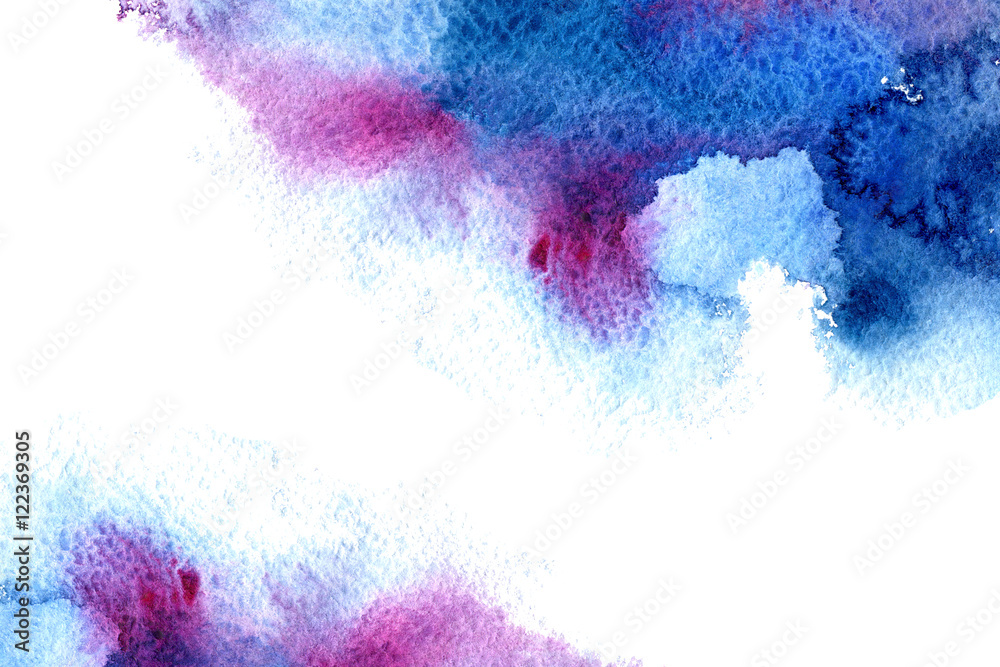 Obraz na płótnie Abstract blue and violet