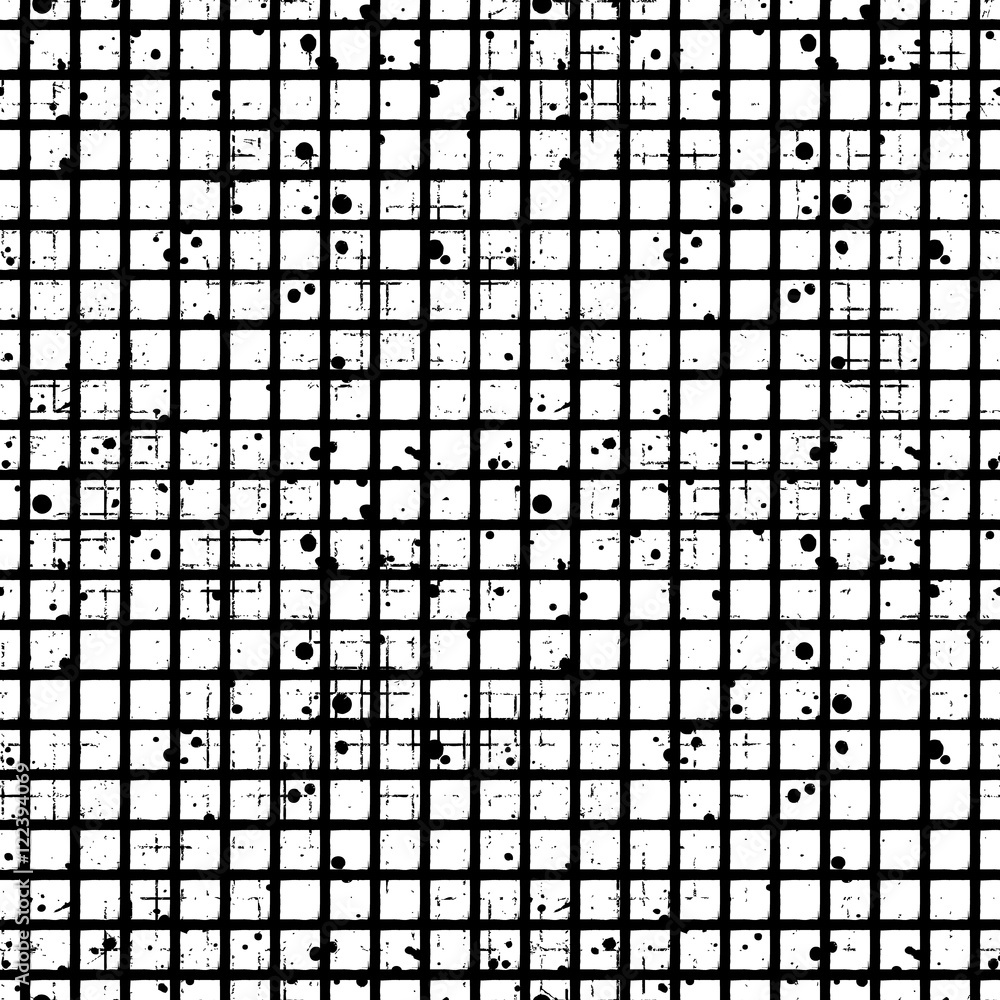 Fototapeta Seamless vector checkered