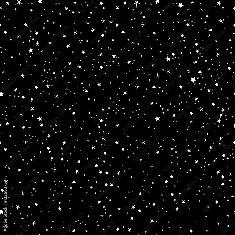 Obraz Pentaptyk Space background, night sky