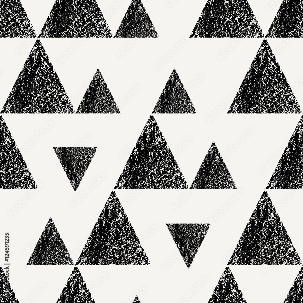 Tapeta Triangles Seamless Pattern