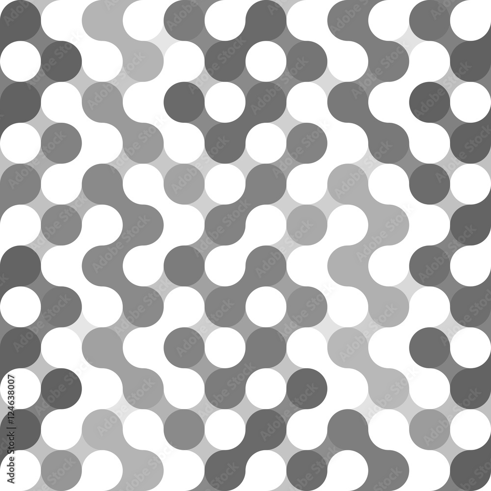 Fototapeta Vector geometric pattern of