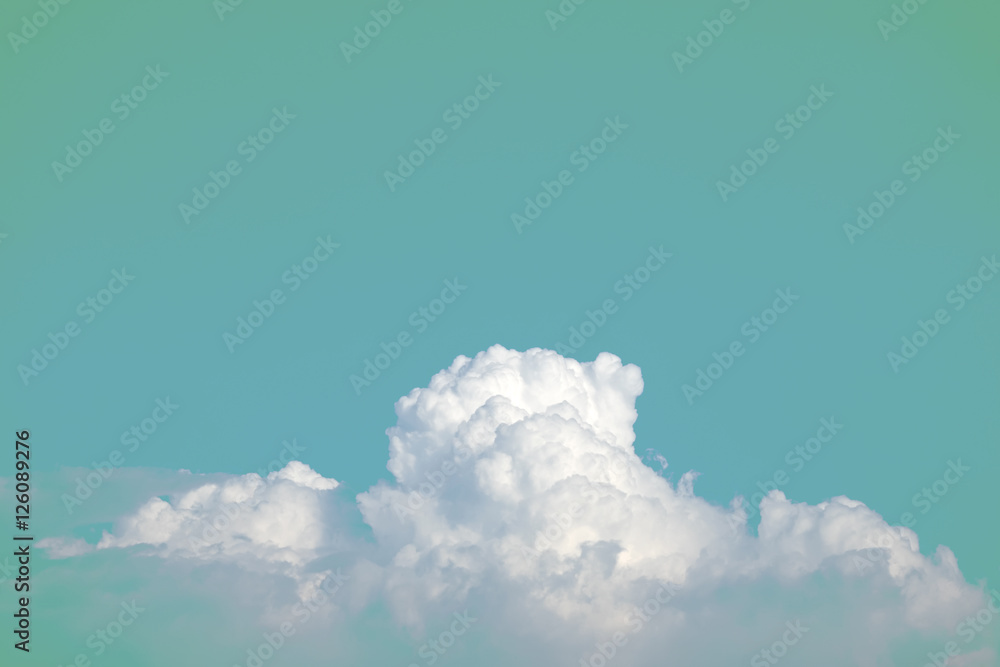 Fototapeta abstract soft sky cloud with