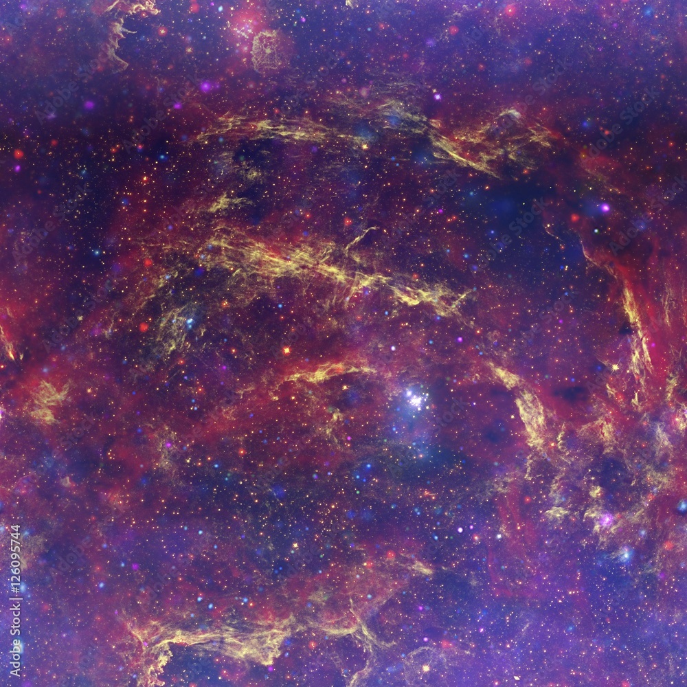 Obraz Kwadryptyk Universe