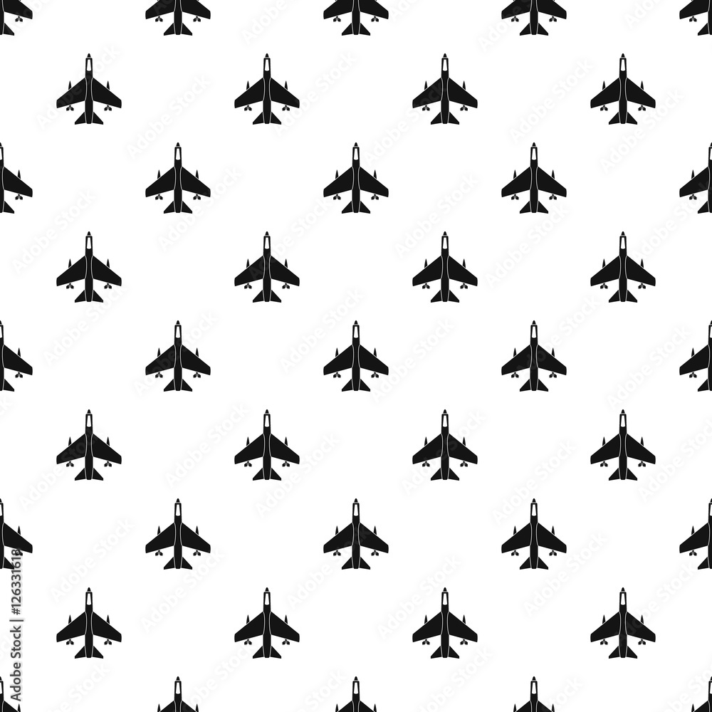 Tapeta Fighter jet pattern. Simple