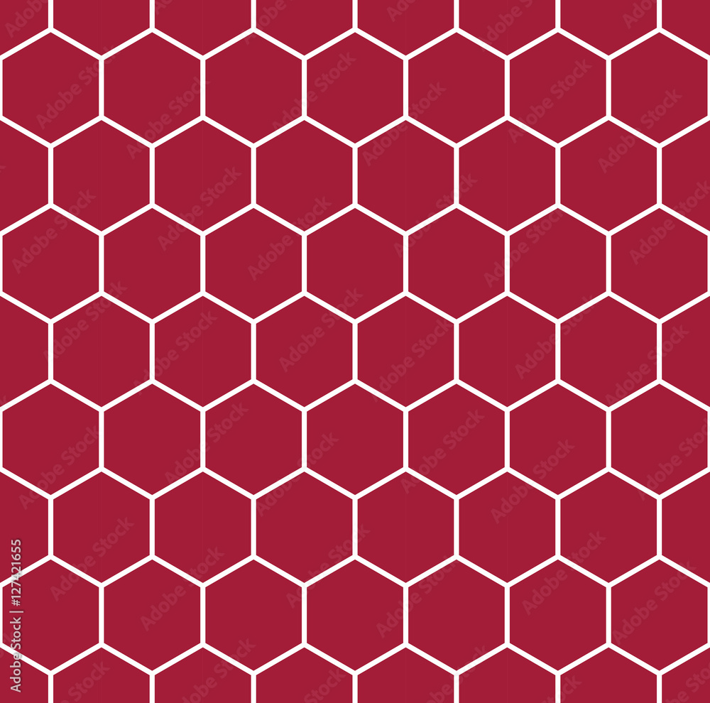 Tapeta Abstract geometric red and