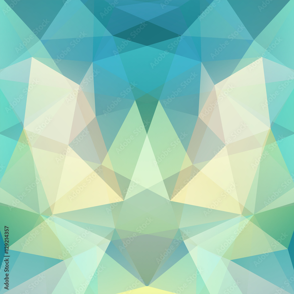 Obraz Pentaptyk Geometric pattern, polygon