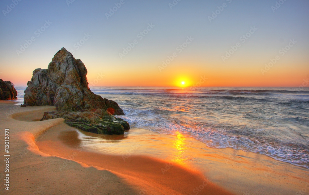 Obraz Kwadryptyk Sunrise Rocks
