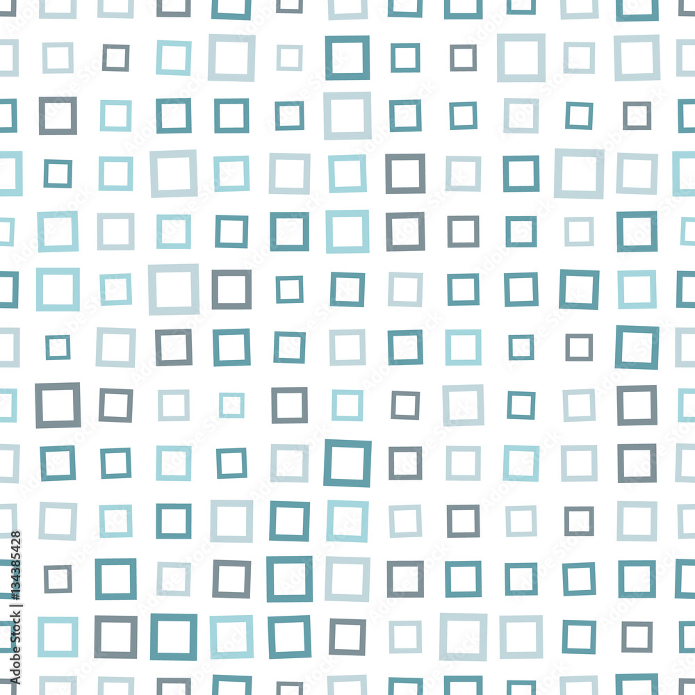 Tapeta Seamless pattern of squares in