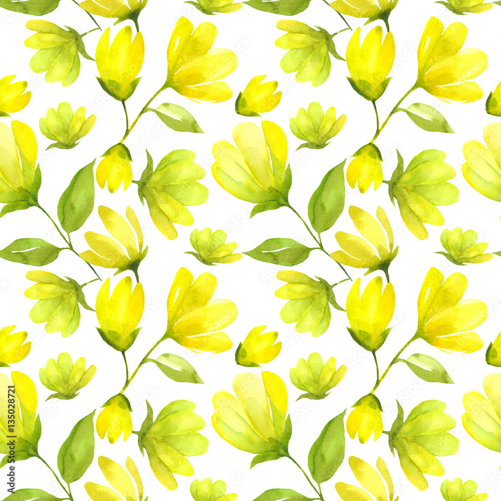 Tapeta Floral seamless pattern