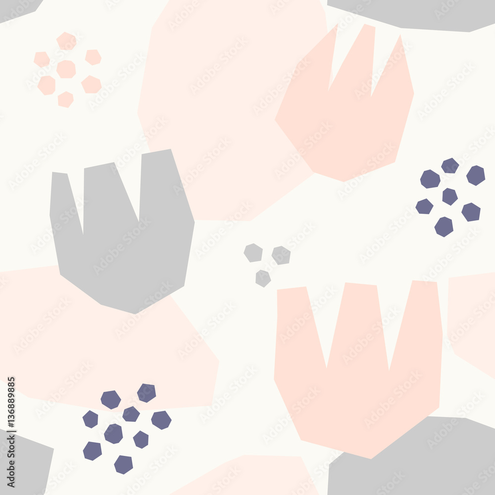 Tapeta Abstract Floral Pattern