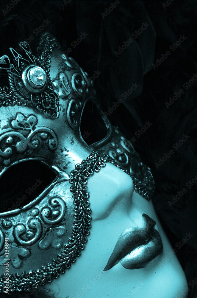 Obraz Tryptyk venetian mask