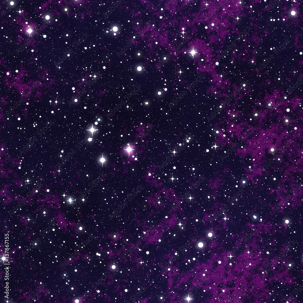 Tapeta Seamless  pattern   of starry