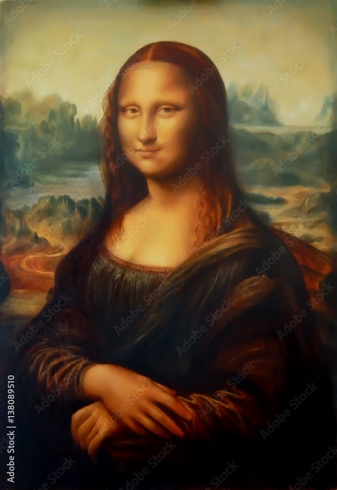 Obraz Dyptyk Reproduction of painting Mona