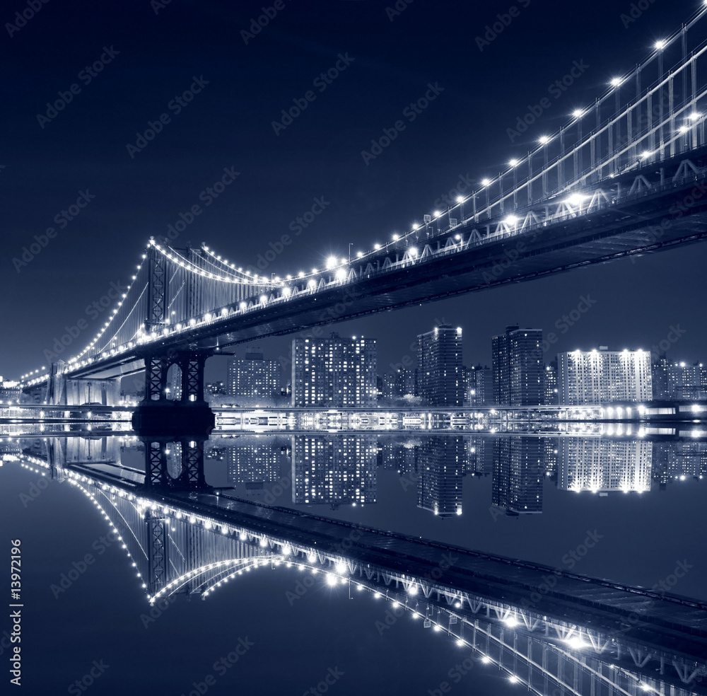 Fototapeta Manhattan  Bridge and