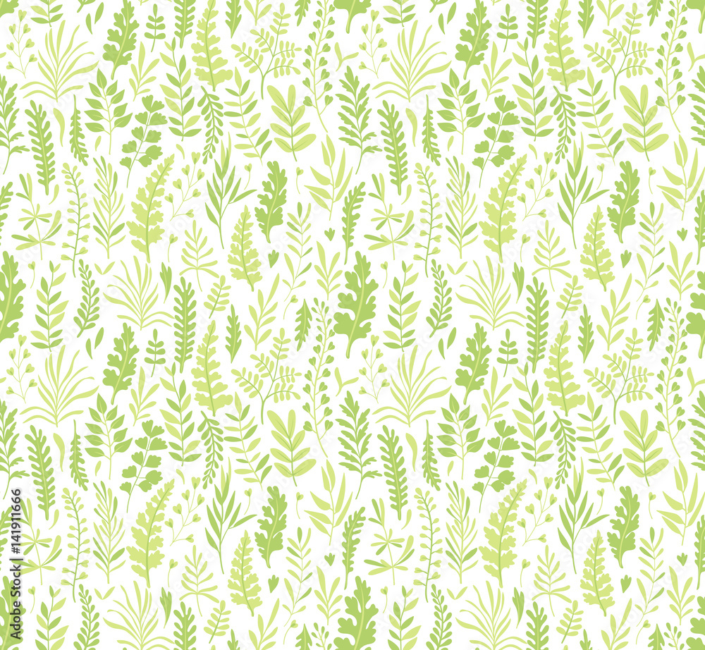 Tapeta Pattern with leaves.