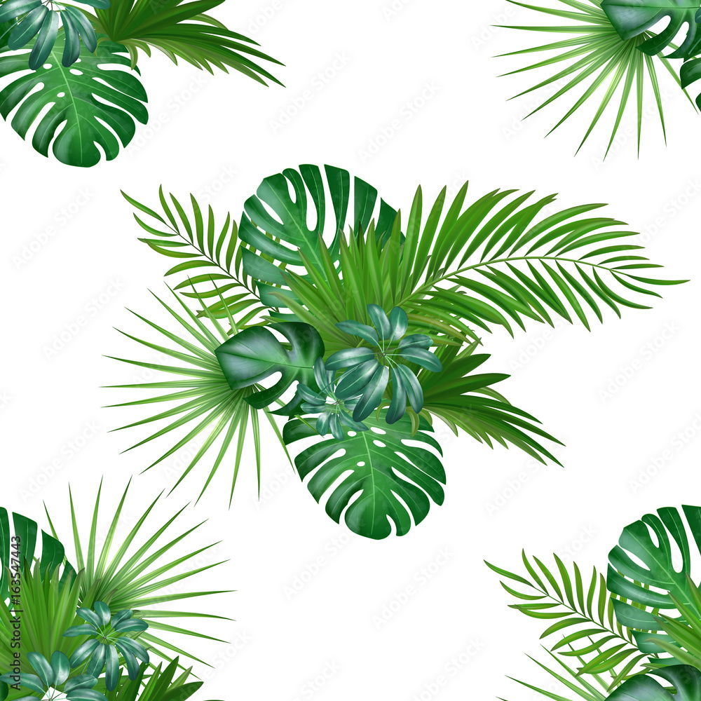 Tapeta Tropical background with