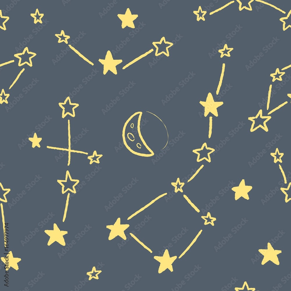 Fototapeta Star constellation texture