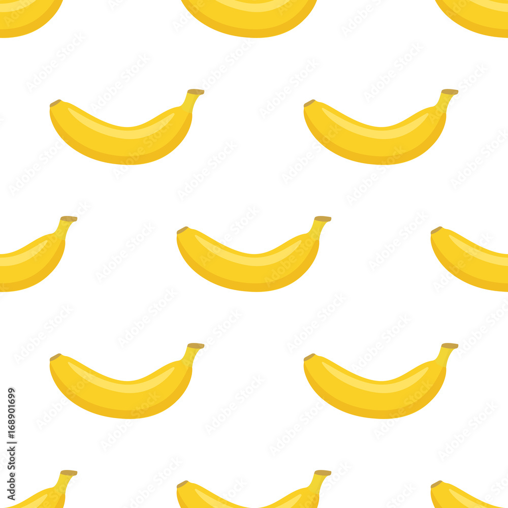 Tapeta Seamless pattern of bananas