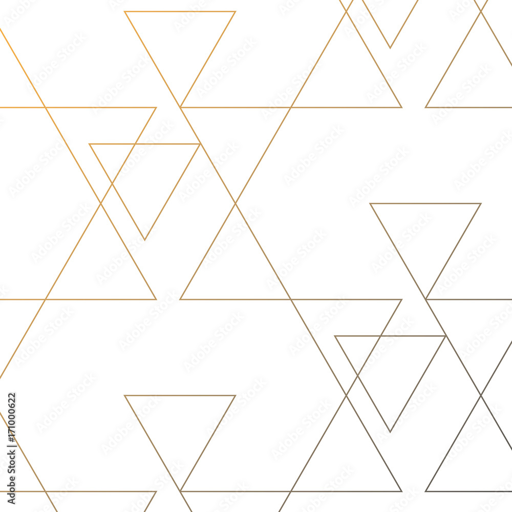 Fototapeta linear triangle vector pattern