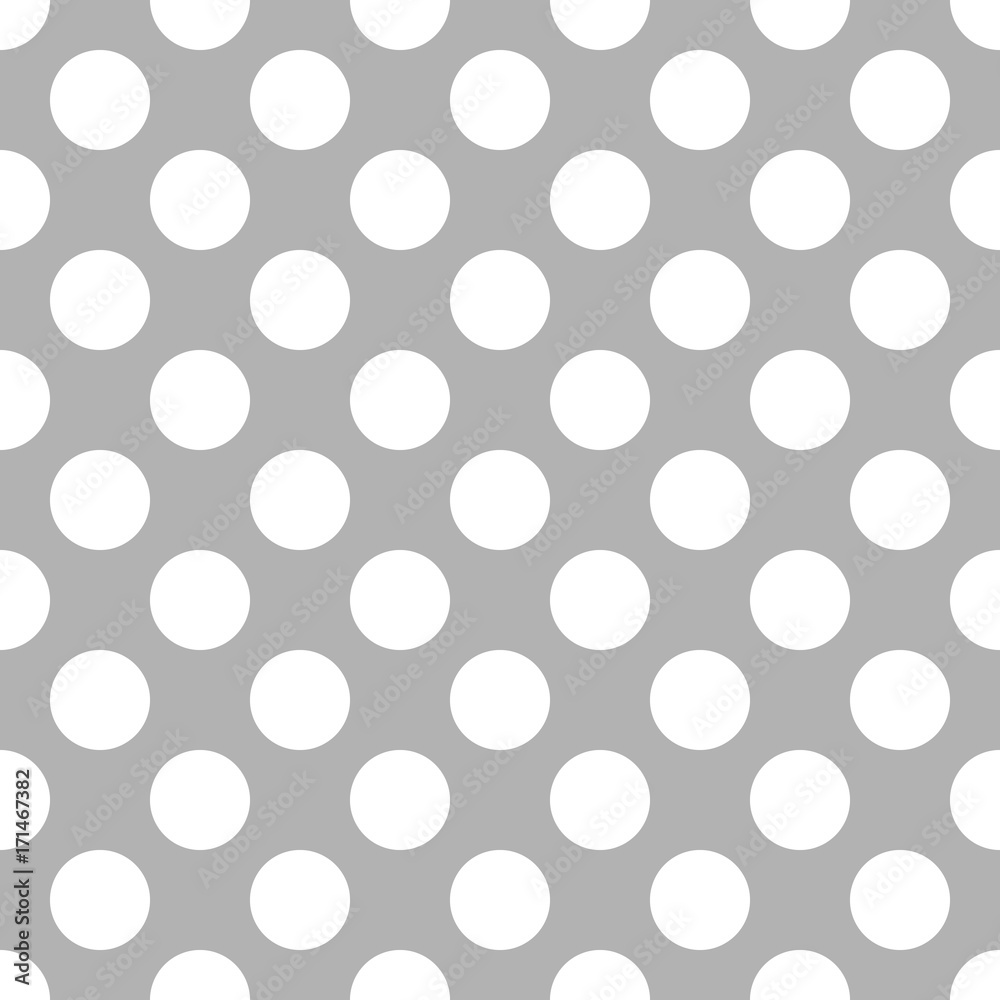 Tapeta Seamless pattern with polka