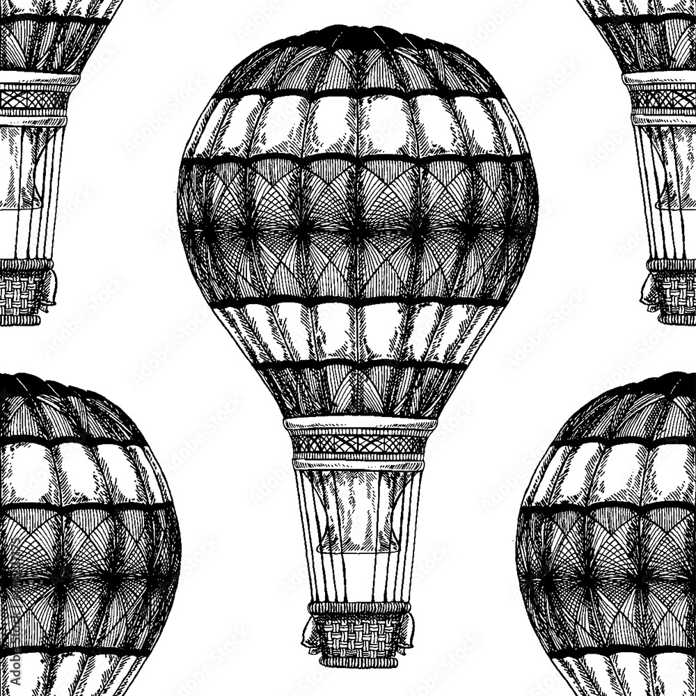 Tapeta Vintage balloon Vector image