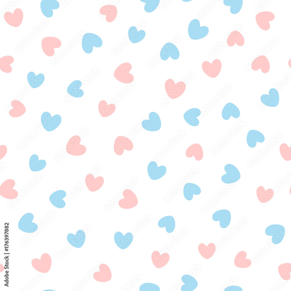 Fototapeta Cute seamless pattern with