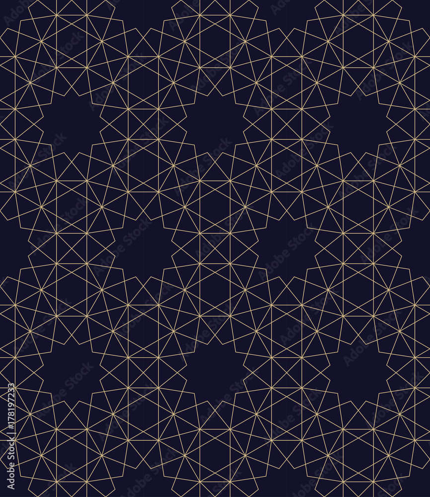 Tapeta arabic geometric abstract deco