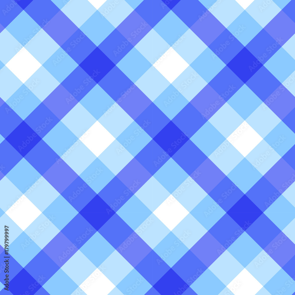Tapeta blue checker pattern seamless