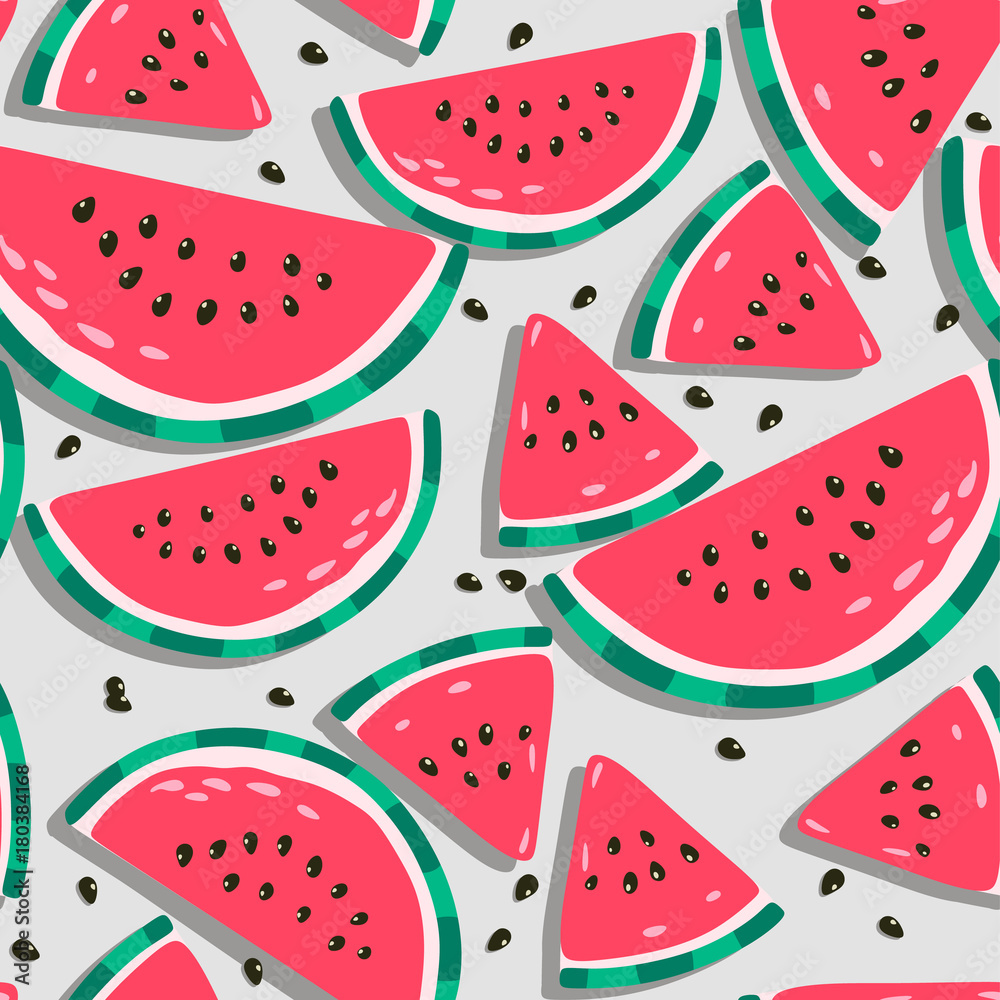 Tapeta Juicy watermelons - trendy