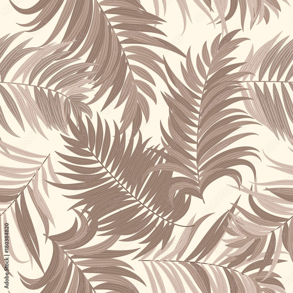 Tapeta Seamless pattern of tropical