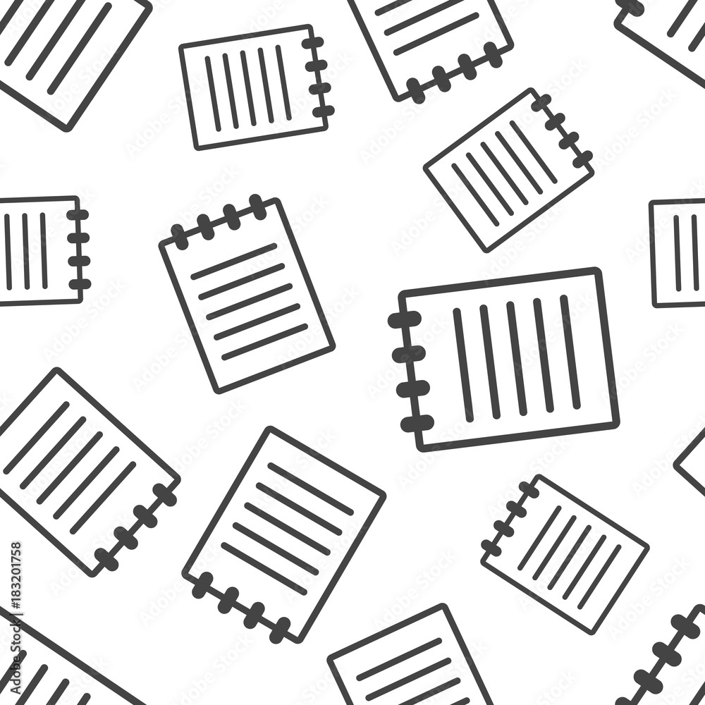 Tapeta Document seamless pattern