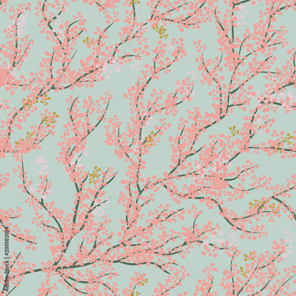 Obraz Kwadryptyk Background seamless pattern