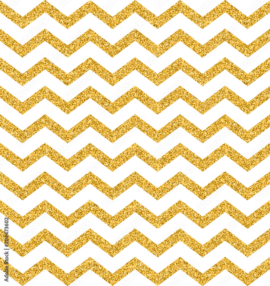 Fototapeta Seamless pattern with gold