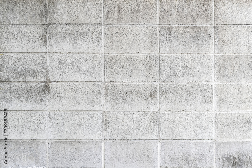 Fototapeta Cement block wall pattern and