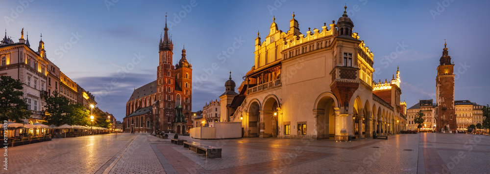 Fototapeta Krakow Market Square, Poland -