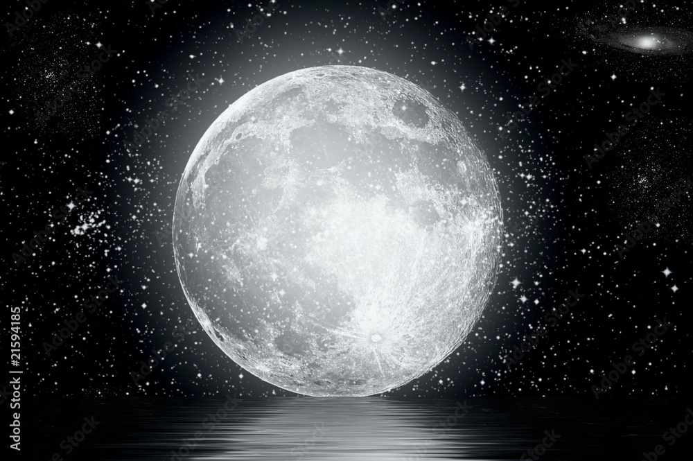 Obraz Tryptyk moon