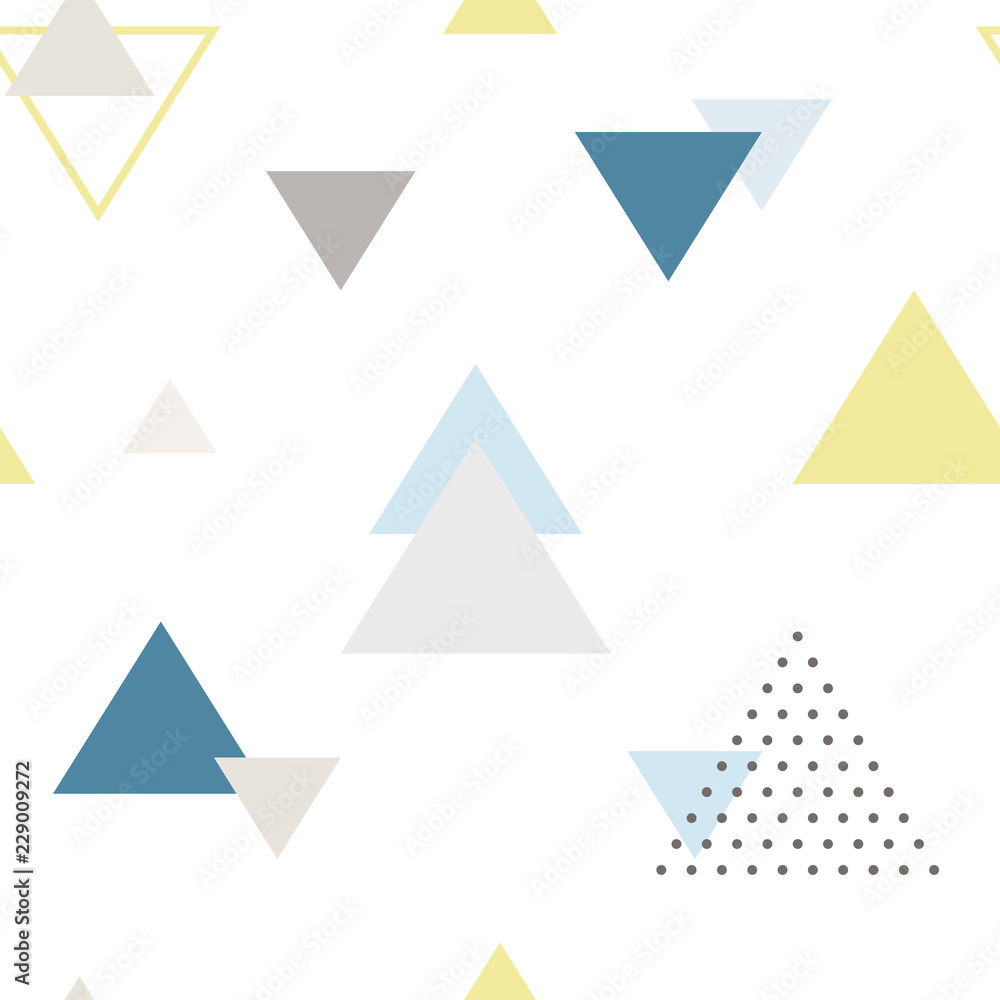Fototapeta Modern abstract triangle