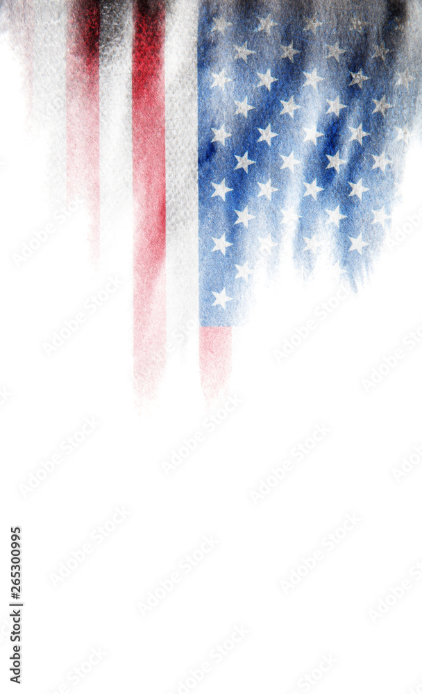 Obraz na płótnie Flag of USA