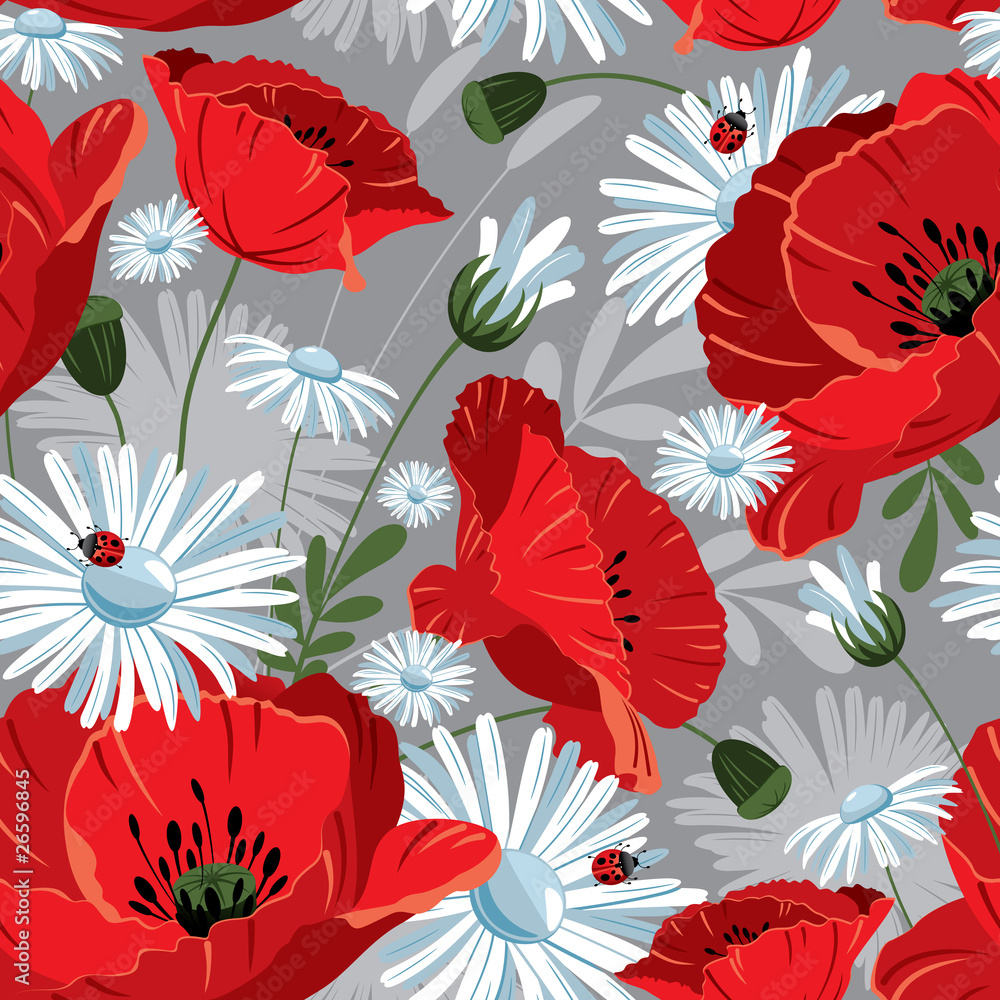 Tapeta Excellent seamless pattern